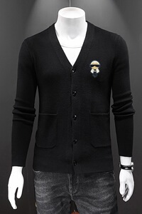10726 P145 有4XL 常年做备有大货针织刺绣开衫外套毛衣外套开衫图片