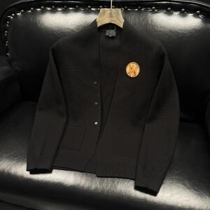 F927P108主推长期款秋冬针织开衫针织外套刺绣开衫外套毛衣图片