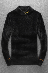 21812 莉莉家主推大货水貂绒衫毛衣 P135 控188 有4XL 可穿210斤图片