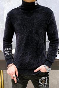 21811 莉莉家主推大货水貂绒衫毛衣 P135 控188 有4XL 可穿210斤图片