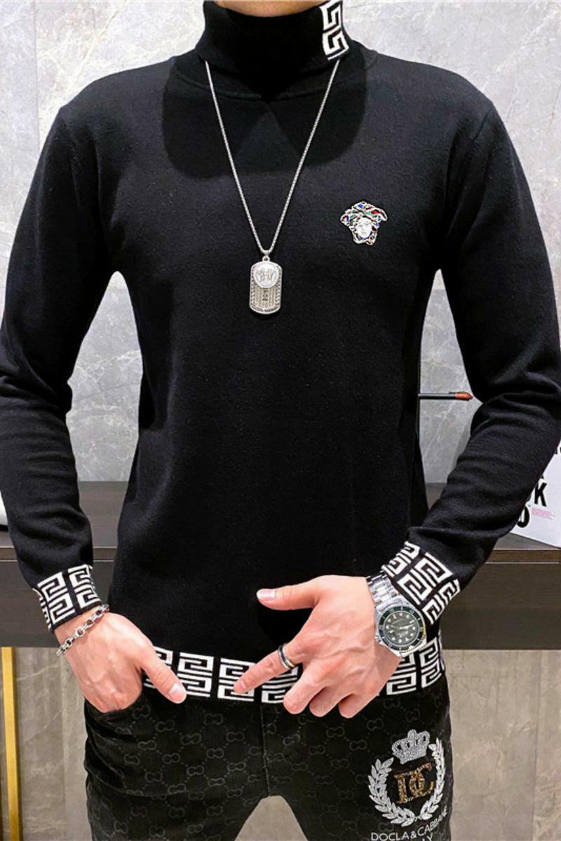 17019莉莉家备有大货秋冬毛衣P135控188有4XL可穿210斤,男装针织衫/毛衣,电商D207