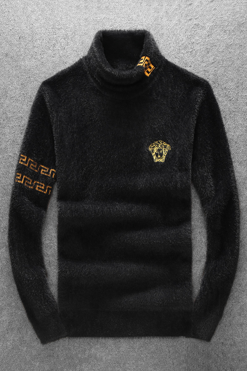 21809莉莉家主推大货水貂绒衫毛衣P135控188有4XL可穿210斤,男装针织衫/毛衣,电商D207