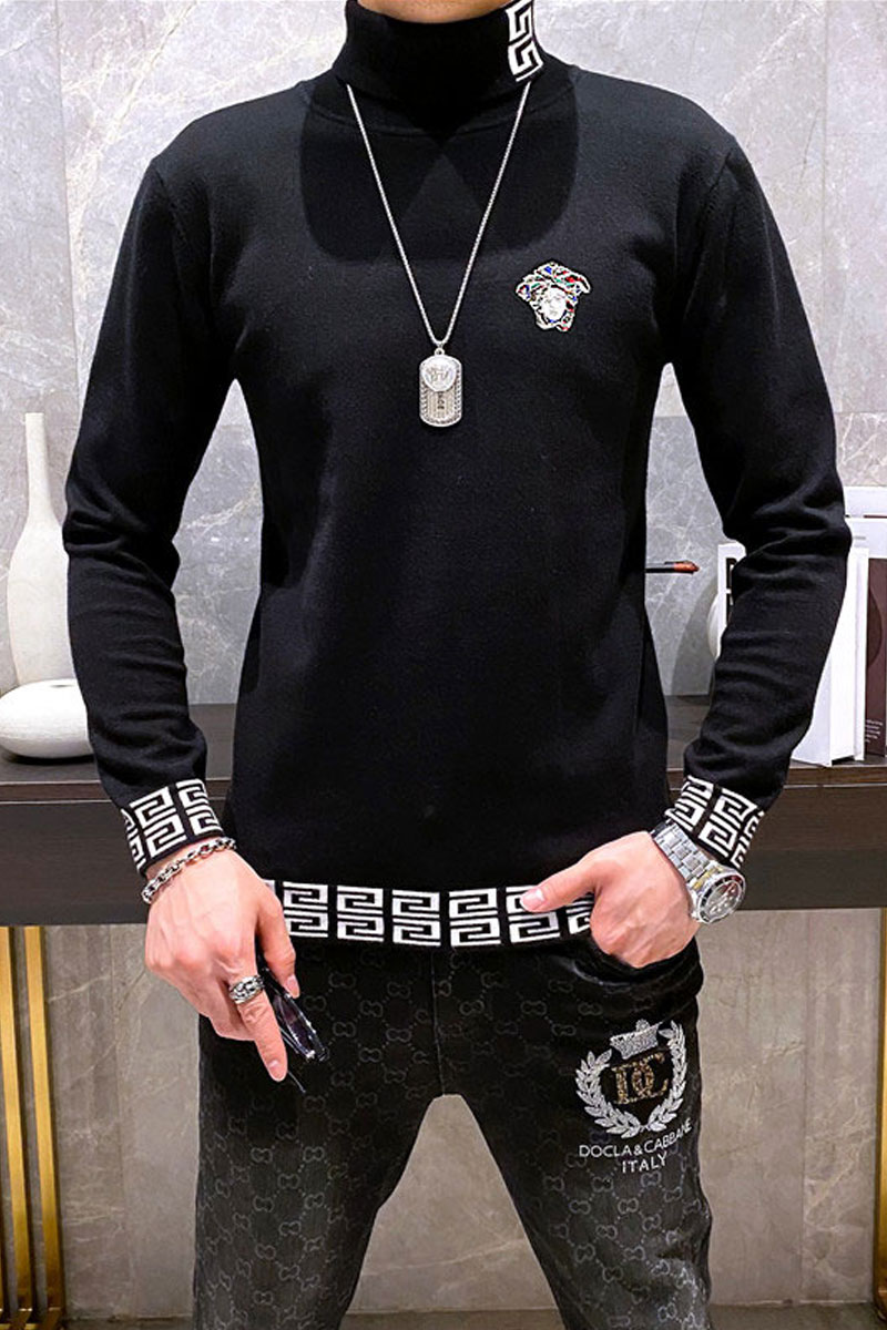 17019莉莉家备有大货秋冬毛衣P135控188有4XL可穿210斤,男装针织衫/毛衣,电商D207