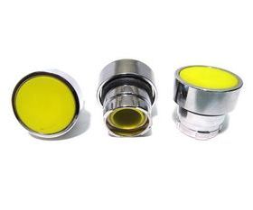 厂家直销 弹簧复位按钮头 ZB2BA5C ZB2-BA5C 黄色 全新现货