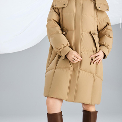 中长款韩版宽松休闲羽绒服