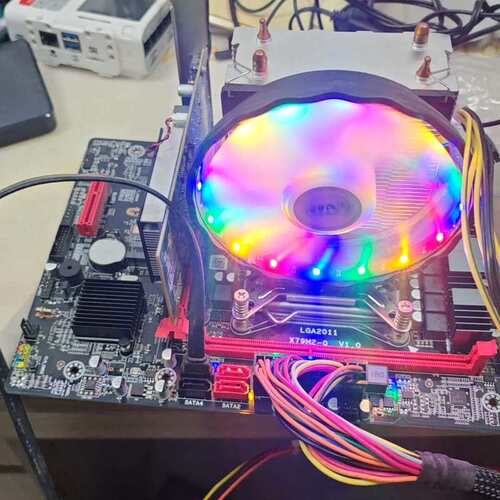 议价x79m2－q v1.0主板，带 e52670v2.送散热器可维修