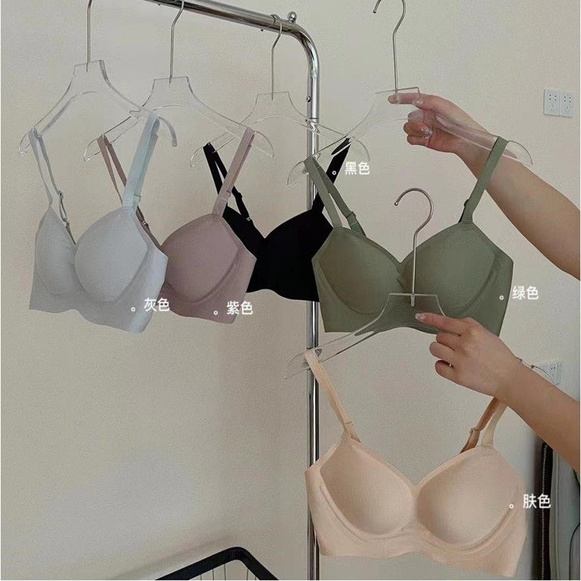 塑形无钢圈乳胶聚拢承托无痕内衣