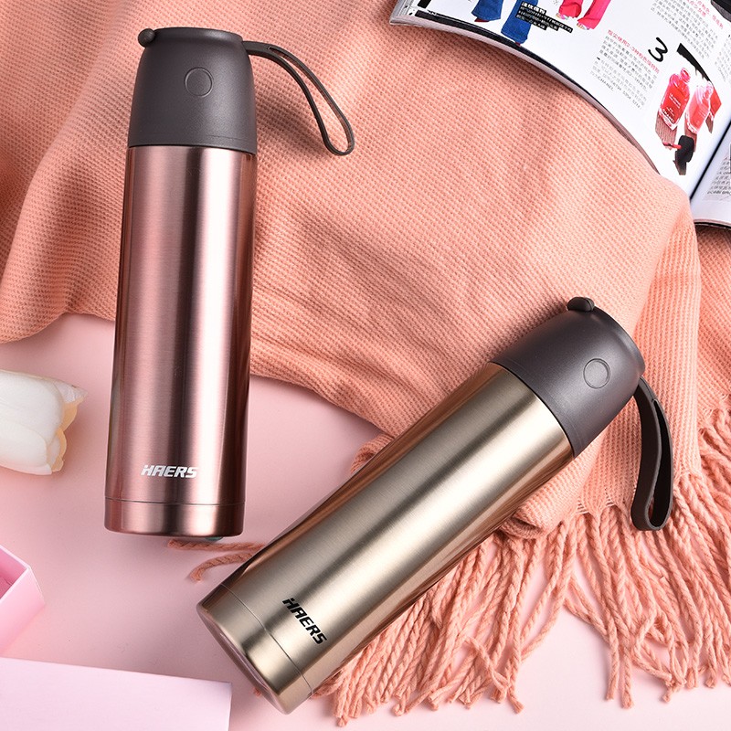 哈尔斯保温小鸟杯学生便携不锈钢