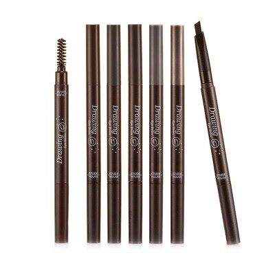 伊蒂之屋晴彩自然眉笔持久不脱色