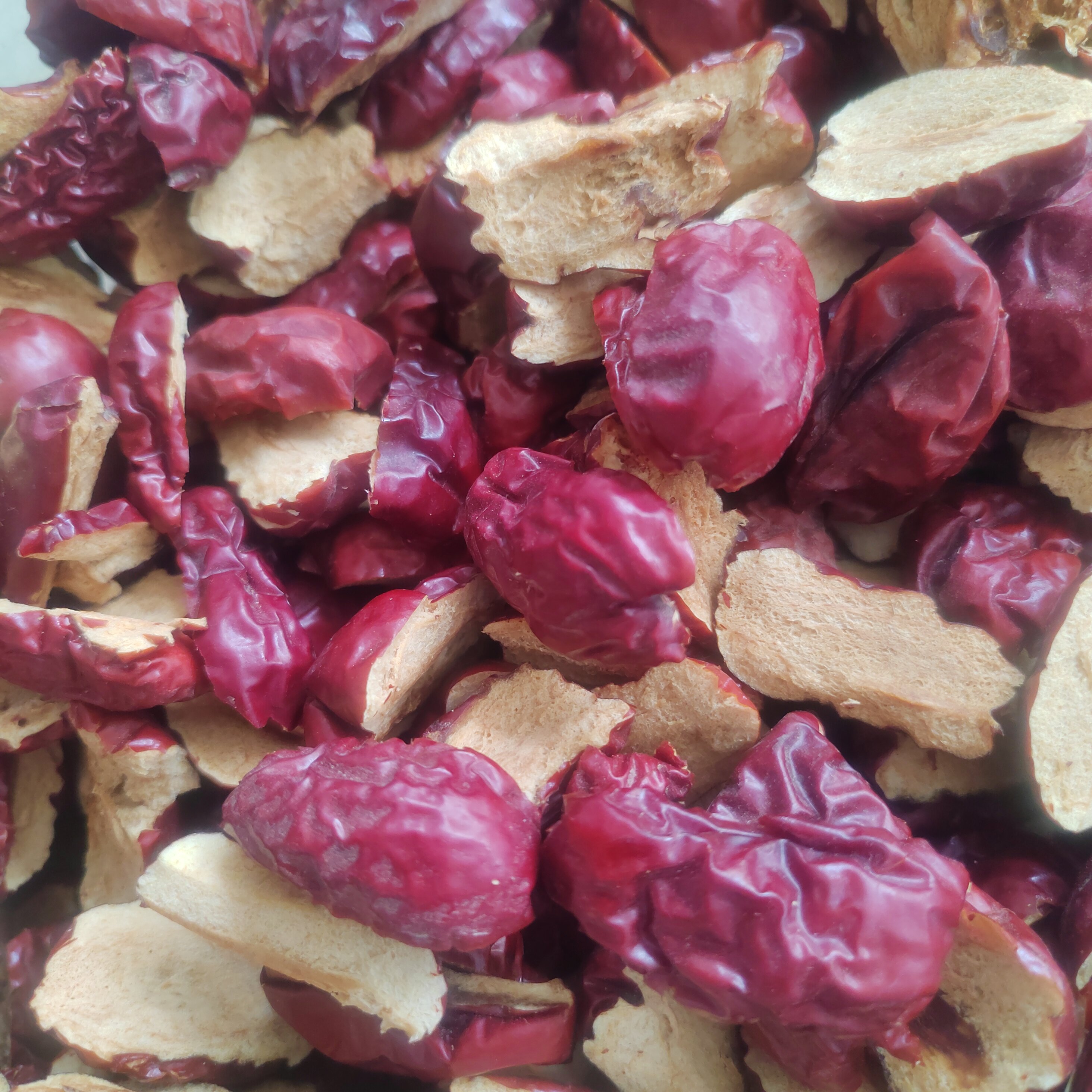 伊犁农家自产新疆特产红枣片红枣干去核枣干枣片无核脆枣片泡茶