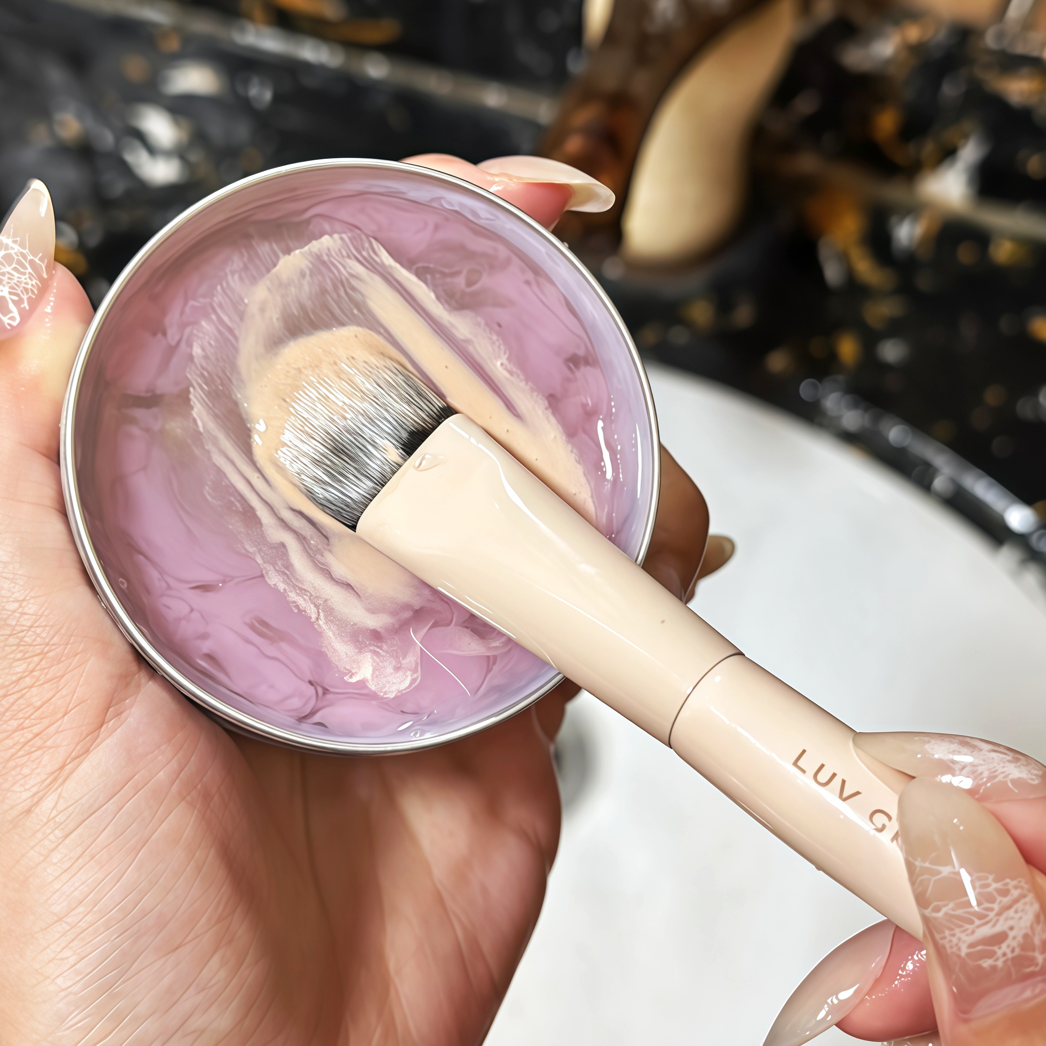 洗过才知道 化妆刷里真的很脏!刷子清洗清洁皂粉扑清洁工具便携