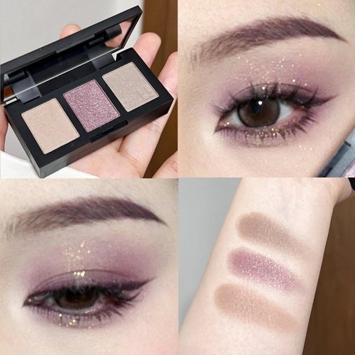 清冷灰紫小烟熏！unny眉粉鸢尾棕