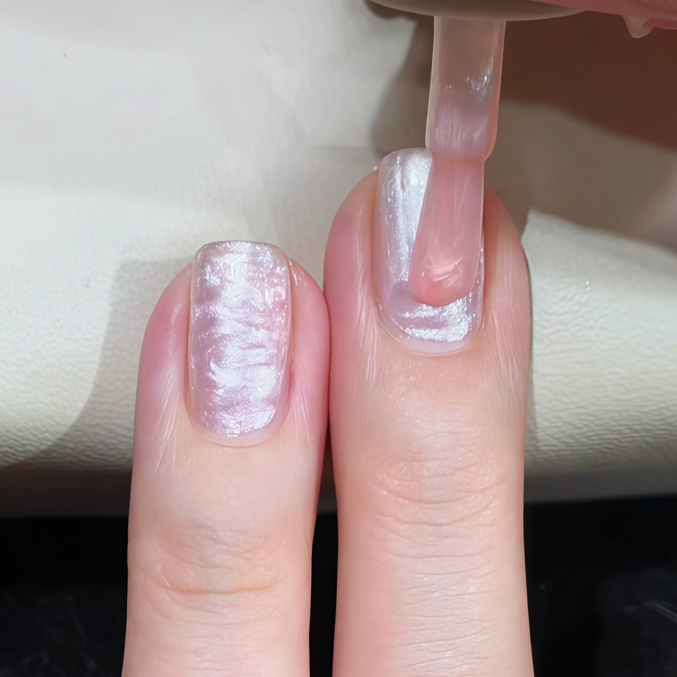 芭蕾舞鞋 粉色绸缎美甲！twomoons指甲油免烤速干持久2025新款女,彩妆/香水/美妆工具,指甲油,淘宝优惠券,粉丝福利购,淘宝优惠卷