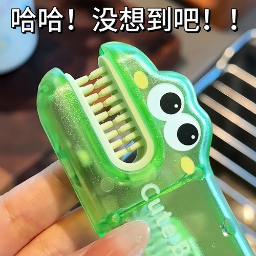 杯子长时间不刷就等于在喝脏水！小鳄鱼三合一杯盖刷奶瓶清洗刷子