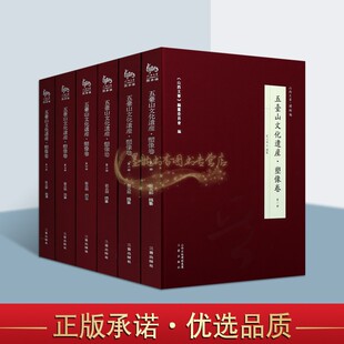 社书籍 五台山文化遗产塑像卷全套6册五台山文化遗产史料五台山佛教历史文化文物雕塑佛教人物线描稿图集山西文华图录篇三晋出版