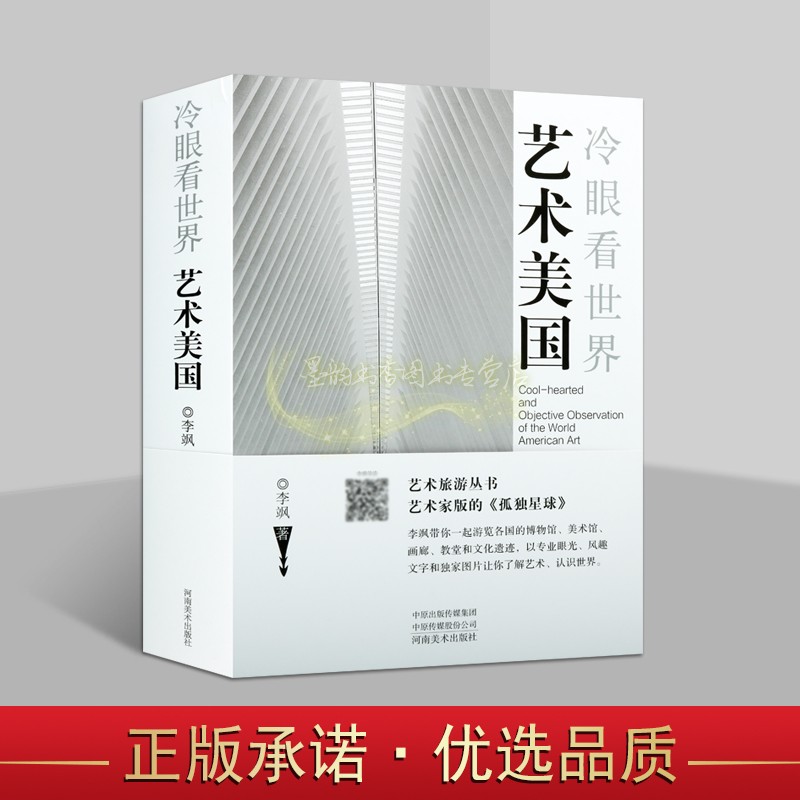 艺术美国李飒著美国艺术历史介绍艺术文化知识博物馆美术馆画廊教堂文化遗迹专业眼光认识世界冷眼看世界河南美术社