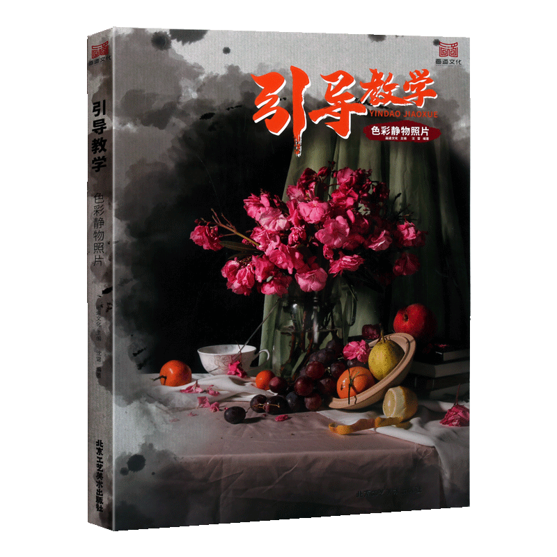 引导教学：色彩静物照片 画道文化 沈雷单体组合水果蔬菜花卉器皿杂物黑白照片写生画长期模拟考题美术高考美院书籍 北京工艺美术
