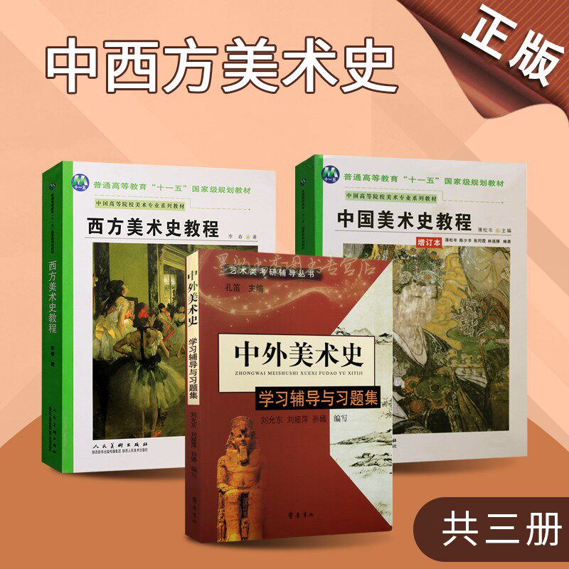 中国美术史教程西方学习辅导教材大学
