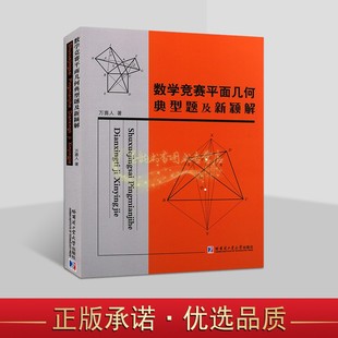 数学竞赛平面几何典型题及新颖解万喜人著中国中学数学比赛精选典型几何试题难题习解析答案哈工大社