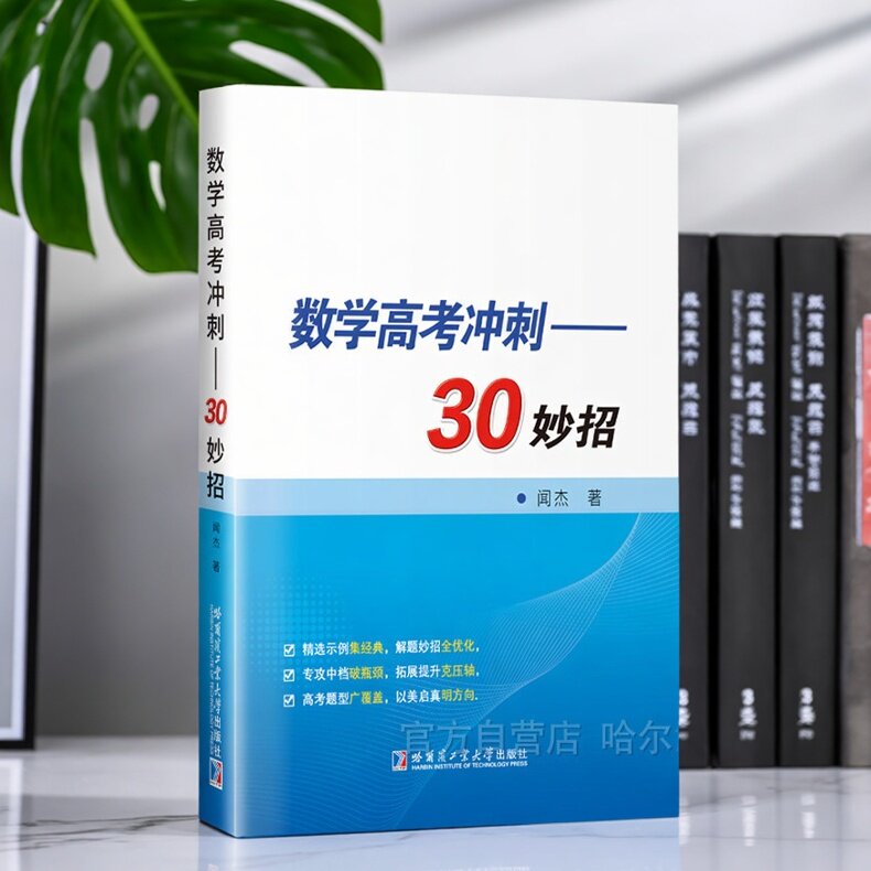 数学高考冲刺:30妙招 闻杰著高考题型精选解析中档压轴难题答案易错点分析备战高考参考资料答题技巧 哈工大出版社书籍