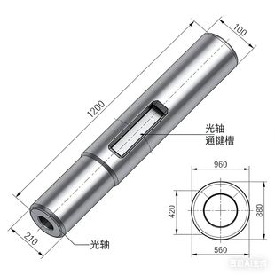 45镀铬轴带键槽轴杆加工轴键槽卡槽光轴直径10 12 15 16 20 25