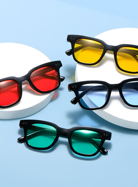 防紫外线网红太阳镜茶色高颜值