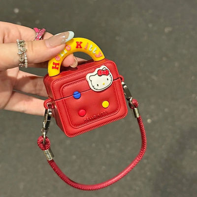 华强北七代/Air7/Air4/Air6代手提KT适用AirPodspro/Pro2耳机保护套AirPods新1/2/4代3耳机壳49*46