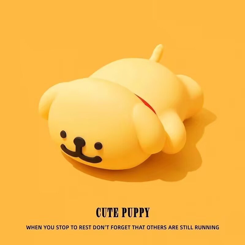 华强北七代/Air7/Air4/Air6代适用AirPodspro/Pro2黄色趴着耳机保护套AirPods新1/2/4代3耳机壳 pro3/Air8