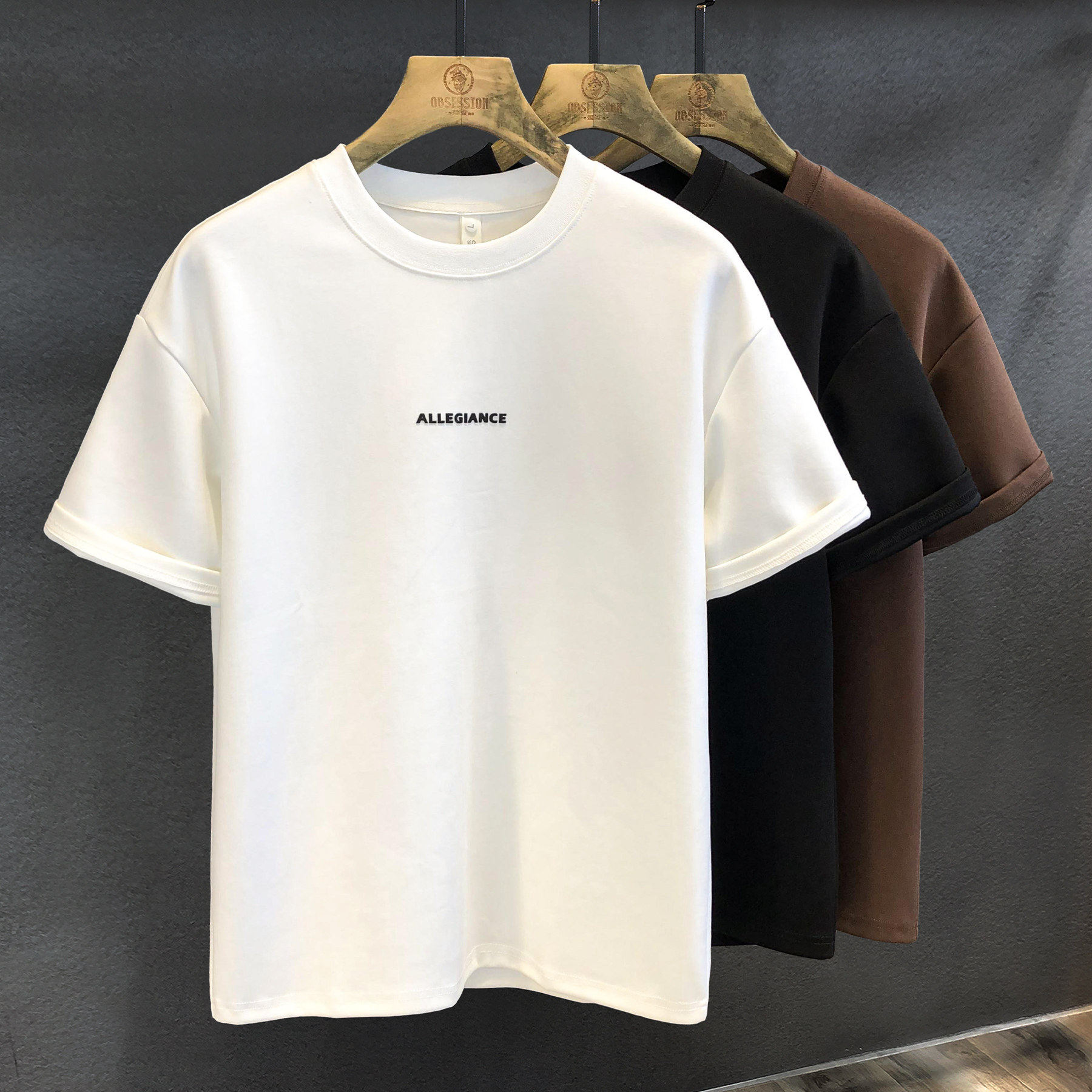 奥特莱斯~品牌专柜折扣春夏新款美式潮牌宽松百搭男女印花短袖t恤,男装,时尚防晒服,淘宝优惠券,粉丝福利购,淘宝优惠卷