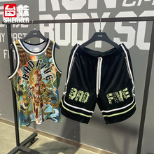 套装 李宁反伍BADFIVE虎山行男篮球比赛服短裤 AAPS005 AAYS005