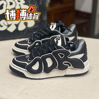 李宁车缝线系带低帮男子