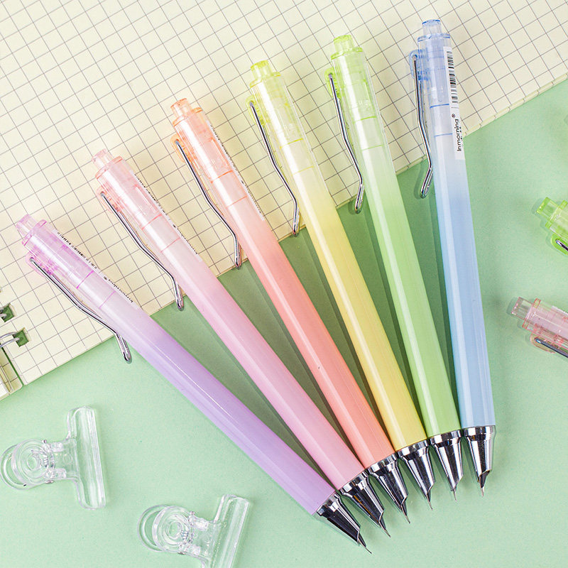 一木林按动式钢笔可换墨囊热可擦练字书法小学生三年级高颜值ins