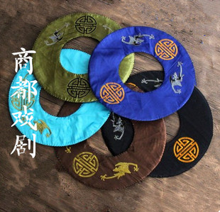 戏曲戏剧老生草帽圈 黄梅戏刘海砍樵帽 姜子牙帽 渔夫帽 草帽圈