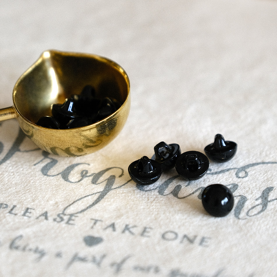 进口手缝纽扣眼 手工毛绒泰迪熊玩偶玩具娃娃diy眼睛配件