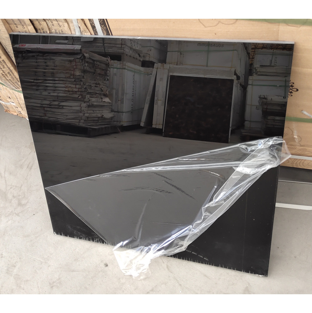 600/800纯黑超黑高光面实心晶体厚微晶石瓷砖 防滑耐磨客餐厅地砖