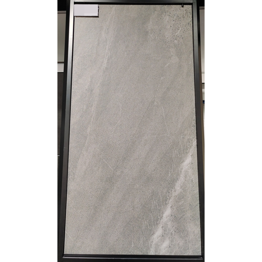 600*1200深灰色通体瓷砖岩石纹哑光防滑 客餐厅厨卫过道现代地砖