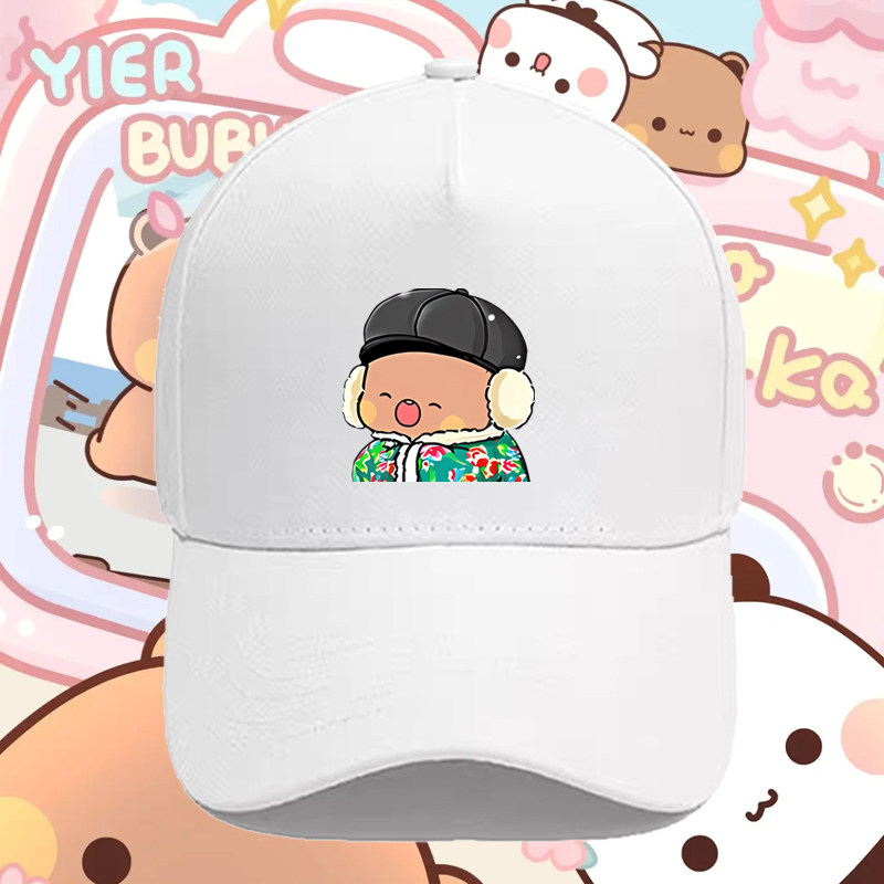 一二和布布动漫周边男女情侣可定制卡通可爱印花棒球帽遮阳鸭舌帽