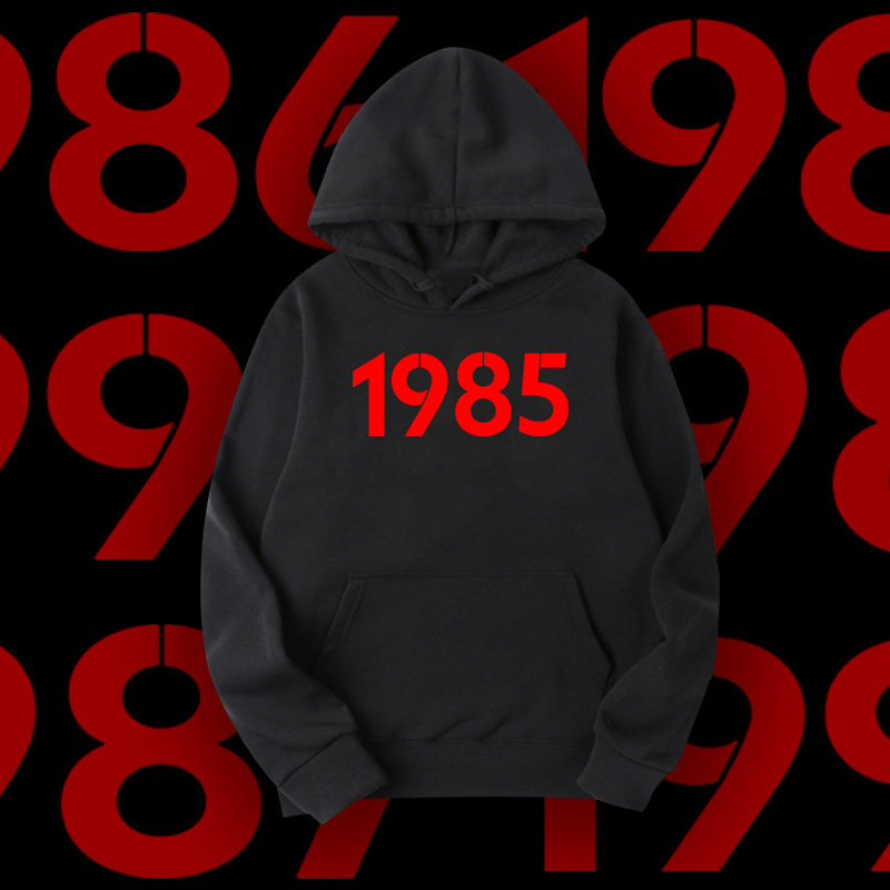 年份1986数字定制连帽卫衣长袖1992男情侣装团体团建班服外套衣服