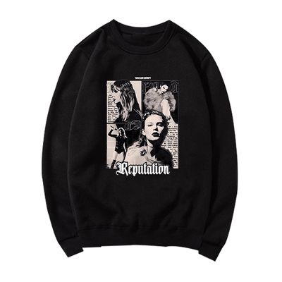 霉霉演唱会周边宽松圆领卫衣