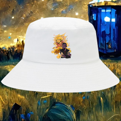 神秘博士塔迪斯TARDIS时空机器doctor who哭泣天使男女印花渔夫帽