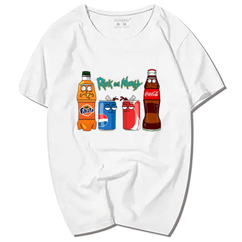 短袖瑞克莫蒂衣服rick联名t恤