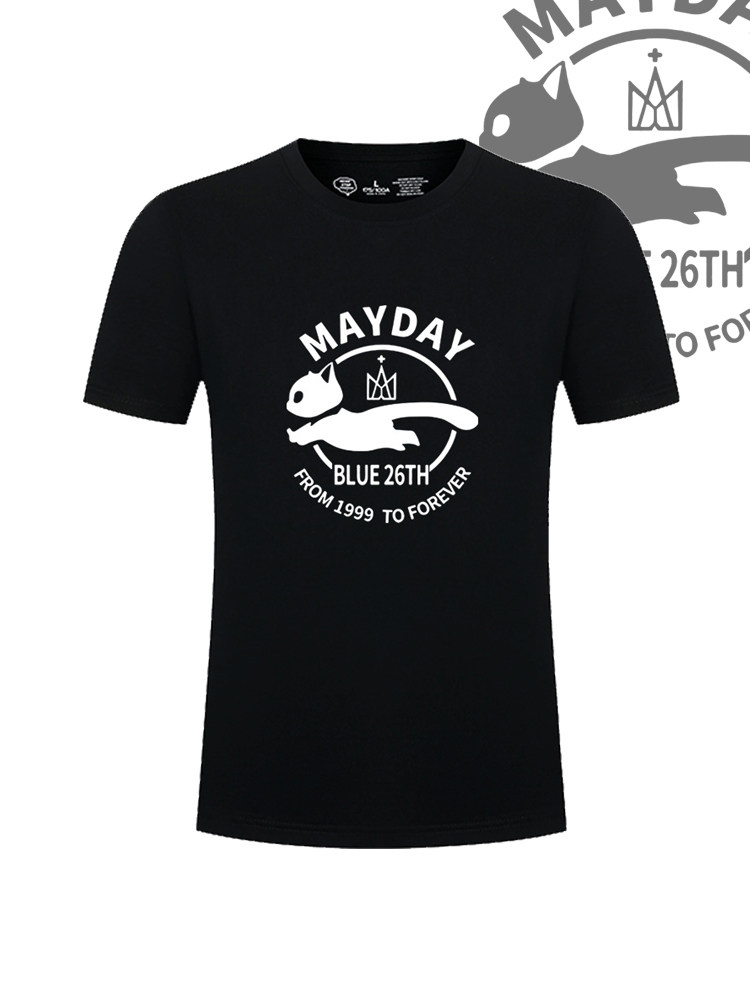 五月天演唱会mayday周边应援周年纪念干杯印花短袖男女纯棉宽松t