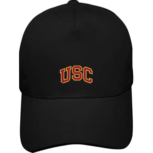名校南加州大学USC男加利福尼亚大学男女鸭舌棒球帽潮遮阳帽定制