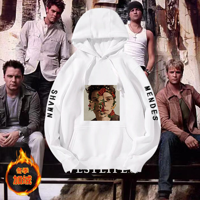 专辑肖恩萌德同款连帽卫衣加拿大