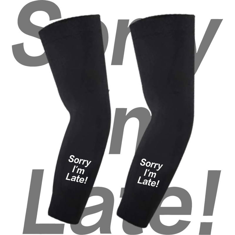 趣味英文一百種生活 Sorry I’m Late! 卢广仲我迟到了印花冰袖夏