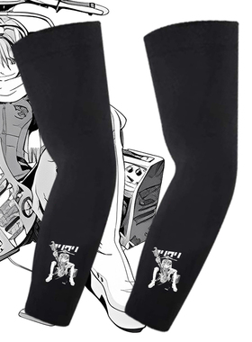 特别的她FLCL动漫联名周边二次元印花冰袖男女夏季防晒冰丝袖套子