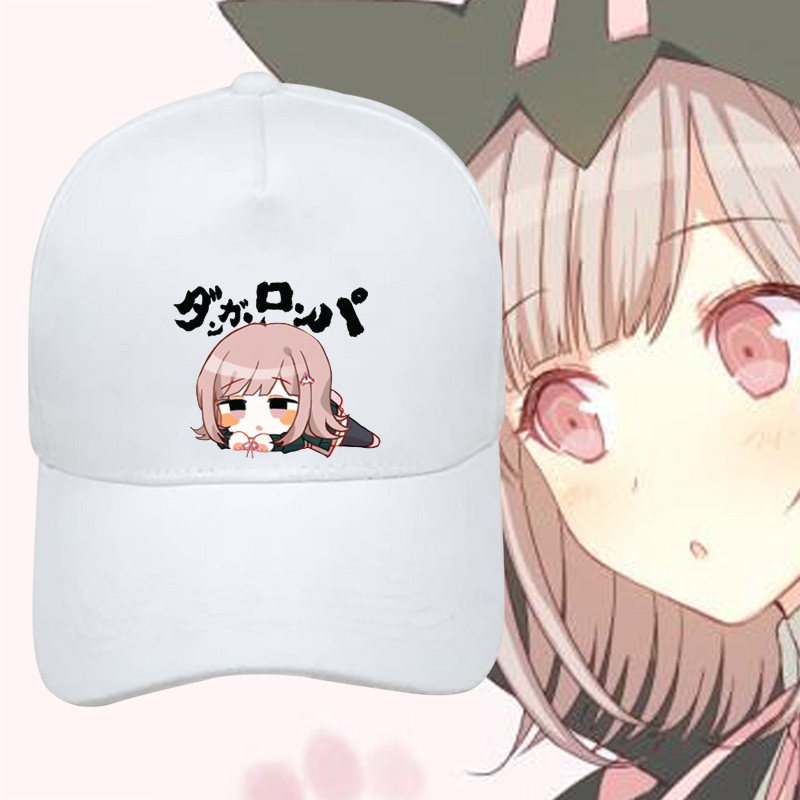 弹丸论破日向创狛枝凪斗七海千秋动漫周边棒球帽男女遮阳帽鸭舌帽