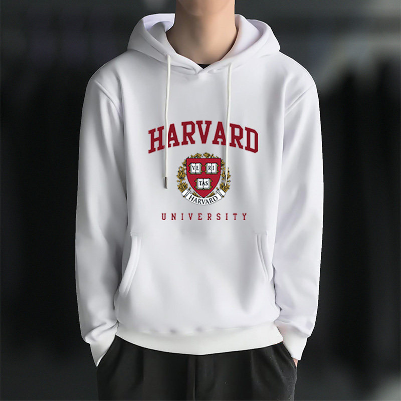 哈佛大学校园文化harvard university纪念连帽卫衣男女秋冬上衣服