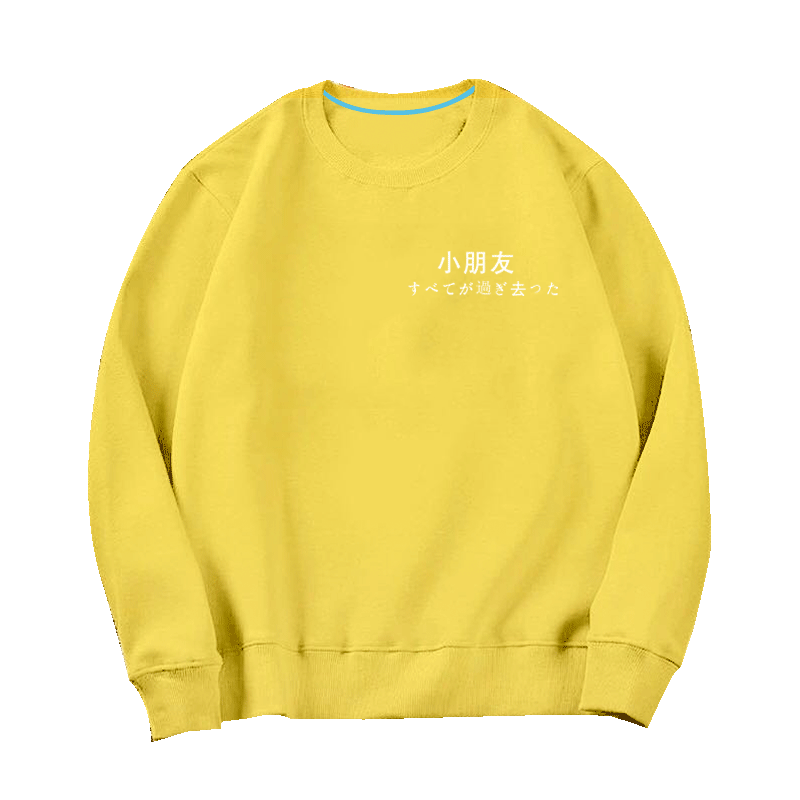 不一样宽松同款管理员衣服情侣装