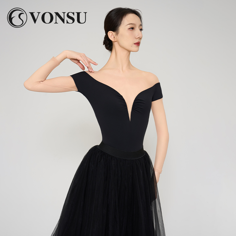 vonsu梵舒芭蕾舞练功服体服